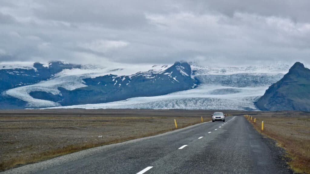 Camperreis door Canada Icefields Parkway