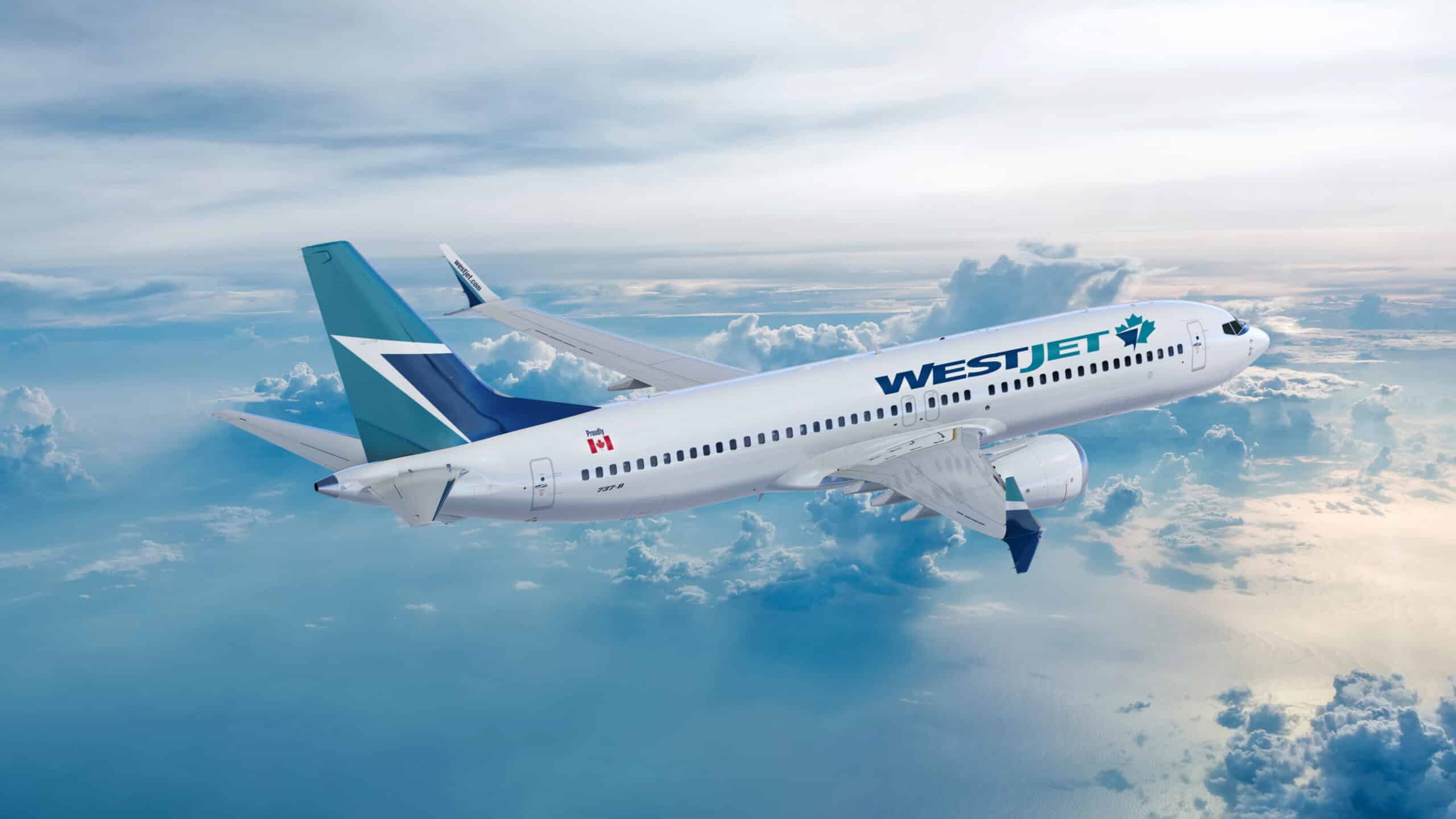 westjet in air