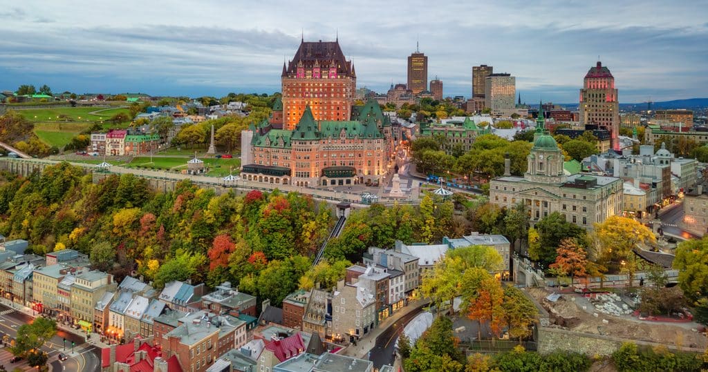 historic landmark quebec city canad