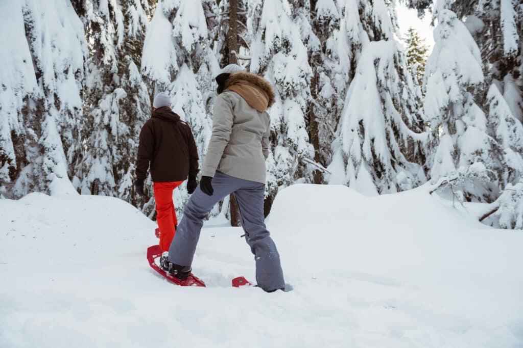 snowshoeing in Canada